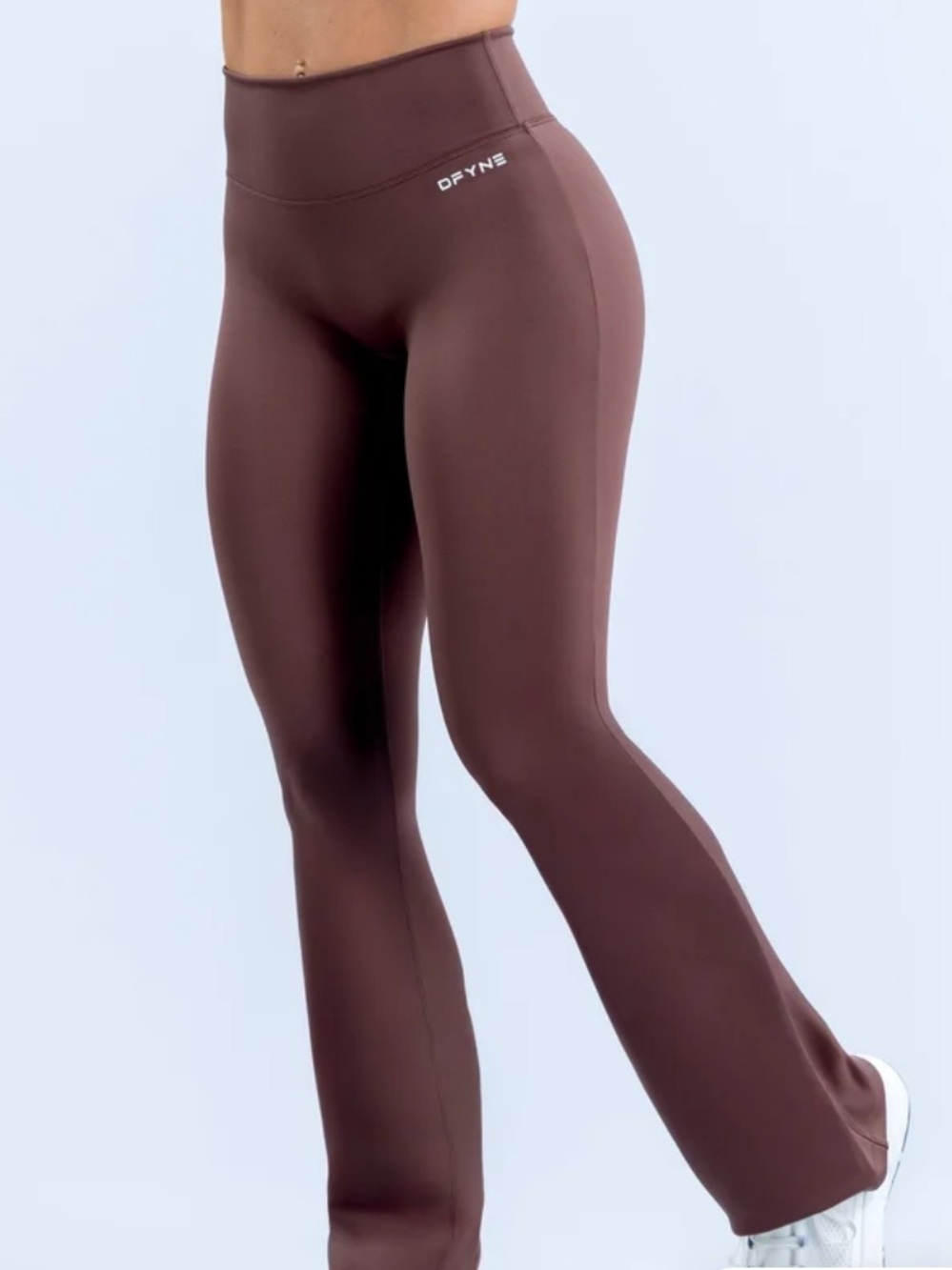 DFYNE Chestnut Brown Hannah Pearson Flares